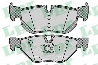 05P1252 LPR Комплект тормозных колодок, дисковый тормоз