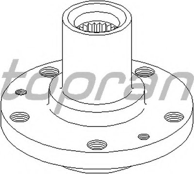 ? колесн. ступицы = TOPRAN купить