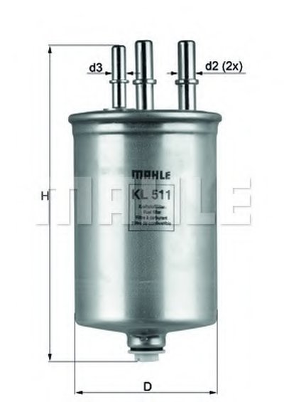 KL511 KNECHT Топливный фильтр