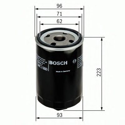 0451104015 BOSCH Масляный фильтр