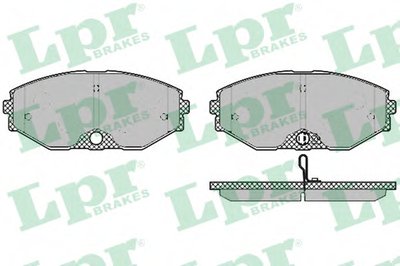 05P1357 LPR Комплект тормозных колодок, дисковый тормоз