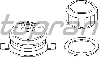 Ремкомплект, рычаг переключения TOPRAN купить