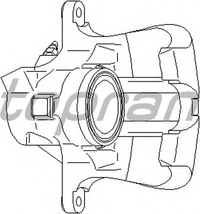 Тормозной суппорт TOPRAN купить