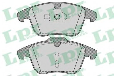 05P1255 LPR Комплект тормозных колодок, дисковый тормоз