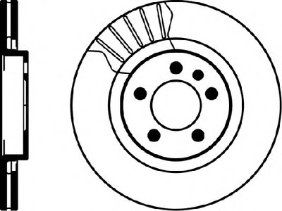 8DD355105381 HELLA PAGID Тормозной диск