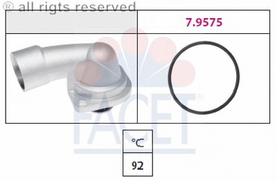 78349 FACET Термостат, охлаждающая жидкость