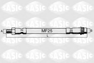 SBH4091 SASIC Тормозной шланг