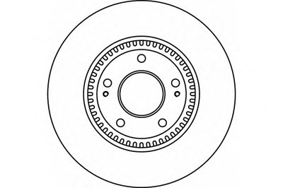 8DD355114511 HELLA PAGID Тормозной диск