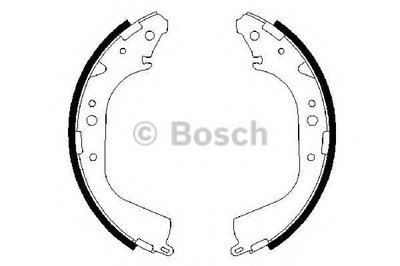 0986487414 BOSCH Комплект тормозных колодок