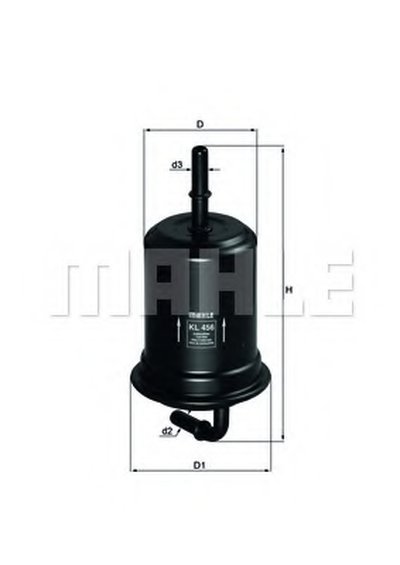 KL456 KNECHT Топливный фильтр