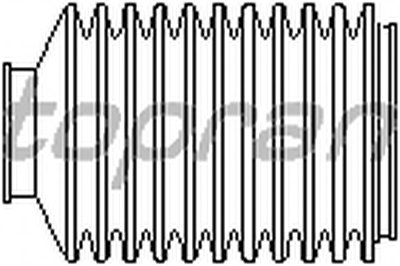 102802 TOPRAN Пыльник, рулевое управление
