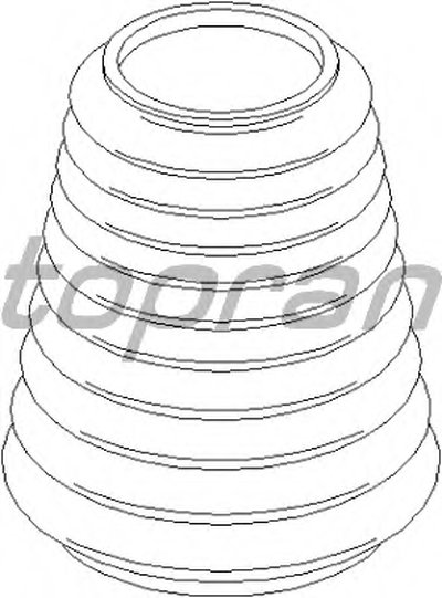 103619 TOPRAN Защитный колпак / пыльник, амортизатор