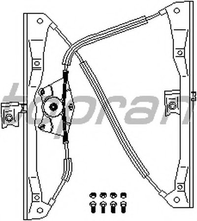 Подъемное устройство для окон TOPRAN купить