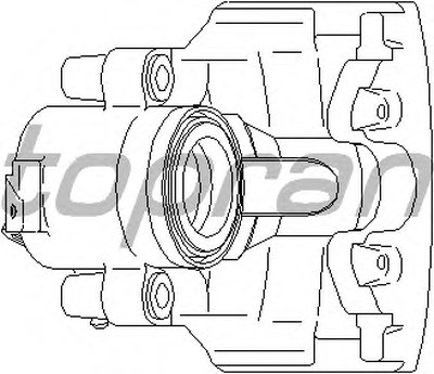 Тормозной суппорт TOPRAN купить