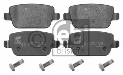 16642 FEBI BILSTEIN Комплект тормозных колодок, дисковый тормоз