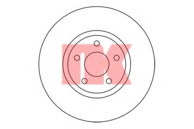 202581 NK Тормозной диск