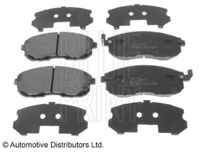 ADK84237 BLUE PRINT Комплект тормозных колодок, дисковый тормоз