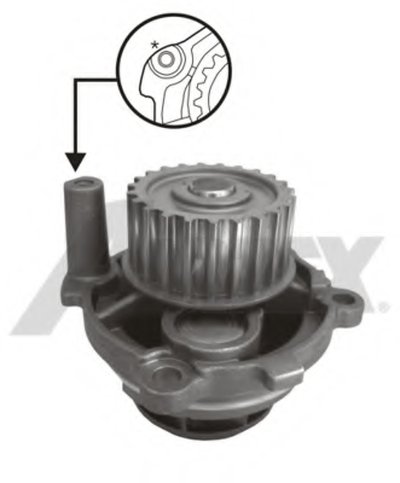 1703 AIRTEX Водяной насос