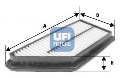 Воздушный фильтр UFI купить