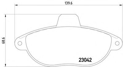 8DB355019251 HELLA PAGID Комплект тормозных колодок, дисковый тормоз