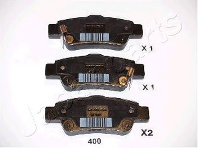 PP400AF JAPANPARTS Комплект тормозных колодок, дисковый тормоз