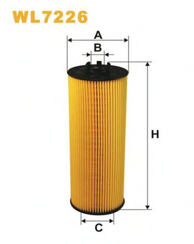 WL7226 WIX FILTERS Масляный фильтр