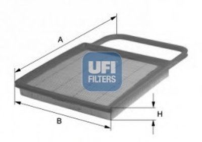 Воздушный фильтр UFI купить