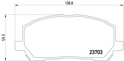 8DB355011161 HELLA PAGID Комплект тормозных колодок, дисковый тормоз