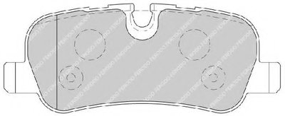 FDB1613 FERODO Комплект тормозных колодок, дисковый тормоз