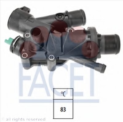 78790 FACET Термостат, охлаждающая жидкость
