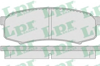 05P749 LPR Комплект тормозных колодок, дисковый тормоз