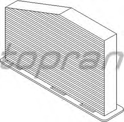 110093 TOPRAN Фильтр, воздух во внутренном пространстве