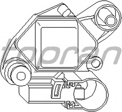 107825 TOPRAN Регулятор генератора