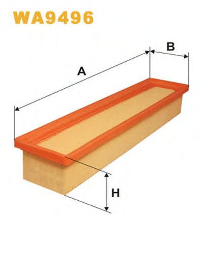 WA9496 WIX FILTERS Воздушный фильтр
