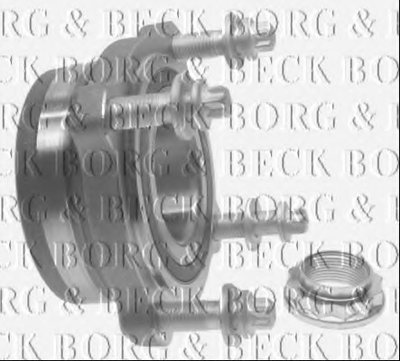 BWK1148 BORG & BECK Комплект подшипника ступицы колеса