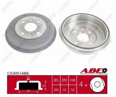 Тормозной барабан ABE купить