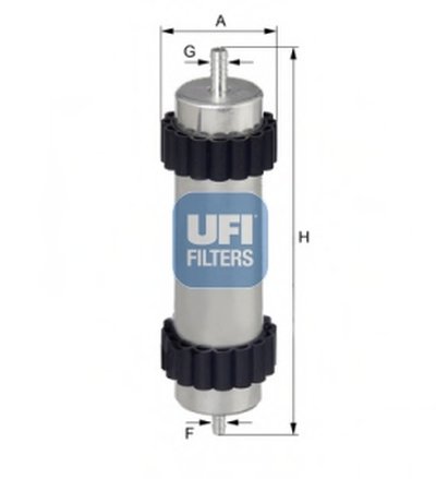 3194600 UFI Топливный фильтр