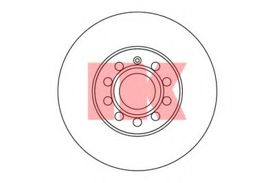 204788 NK Тормозной диск
