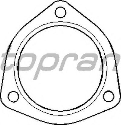 Прокладка, труба выхлопного газа TOPRAN купить