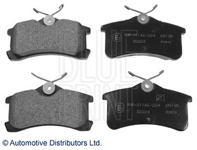 ADT342115 BLUE PRINT Комплект тормозных колодок, дисковый тормоз