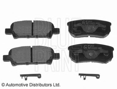 ADA104209 BLUE PRINT Комплект тормозных колодок, дисковый тормоз