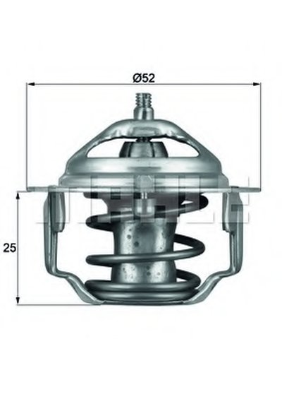 TX6482 MAHLE ORIGINAL Термостат, охлаждающая жидкость