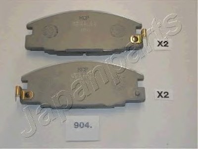 PA904AF JAPANPARTS Комплект тормозных колодок, дисковый тормоз