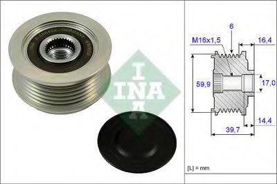 535024110 INA Механизм свободного хода генератора