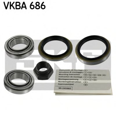 VKBA686 SKF Комплект подшипника ступицы колеса