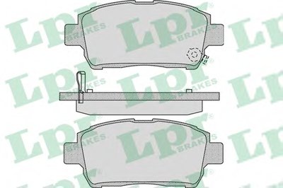 05P1062 LPR Комплект тормозных колодок, дисковый тормоз