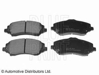 ADA104213 BLUE PRINT Комплект тормозных колодок, дисковый тормоз