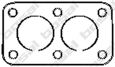 256902 BOSAL Прокладка, труба выхлопного газа