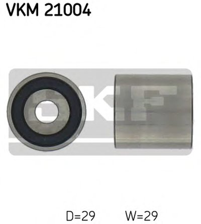 VKM21004 SKF Паразитный / Ведущий ролик, зубчатый ремень