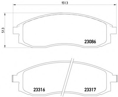 8DB355006731 HELLA PAGID Комплект тормозных колодок, дисковый тормоз